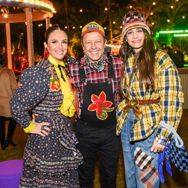 Malu Barretto, Vik Muniz e Paula Raia