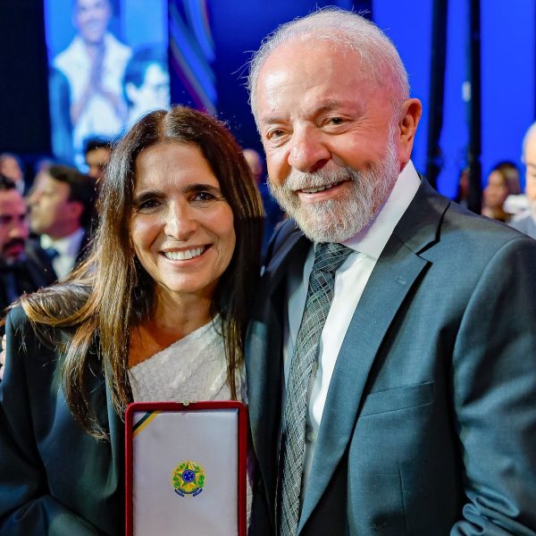 Malu Mader e Lula