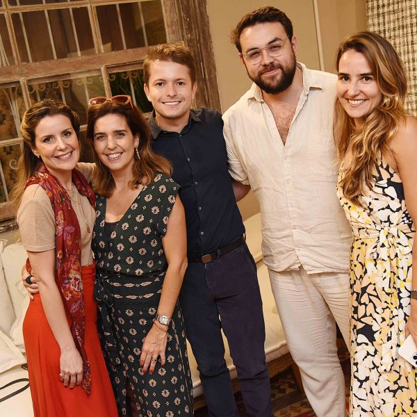 Marcela Martins, Fernanda Medeiros, Victor Niskier, João Pannagio e Maira Duarte