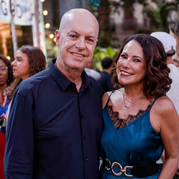 Marcelo Castello Branco e Renata Araujo