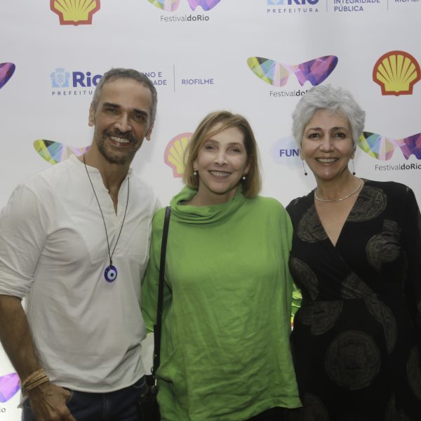 Marcelo Saback, Adriana Falcão e Jô Abdu