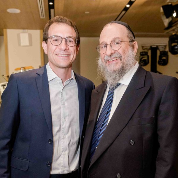 Marcelo Dickstein e Rabino Goldmann