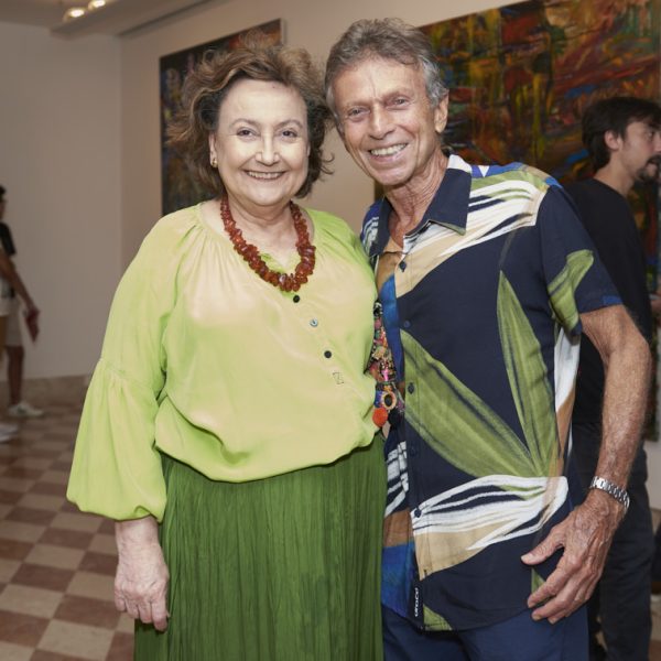 Margareth Dalcolmo e Marco Rodrigues