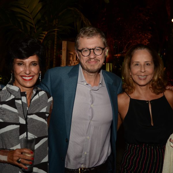 Maria Silvia Bastos Marques, Paulo Vieira e Raquel Carneiro