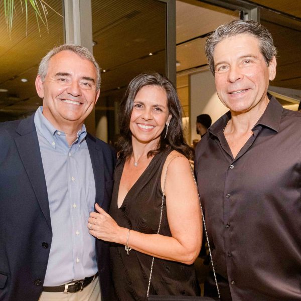 Mauricio e Ana Lucia Gonzalez e Pedro Werneck