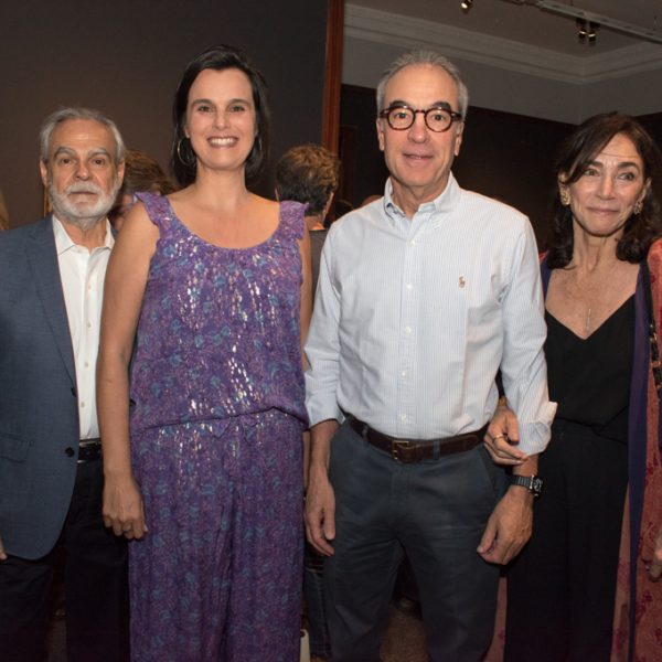 Max Perlingeiro, Olivia Porcaro com João Roberto e Gisela Marinho