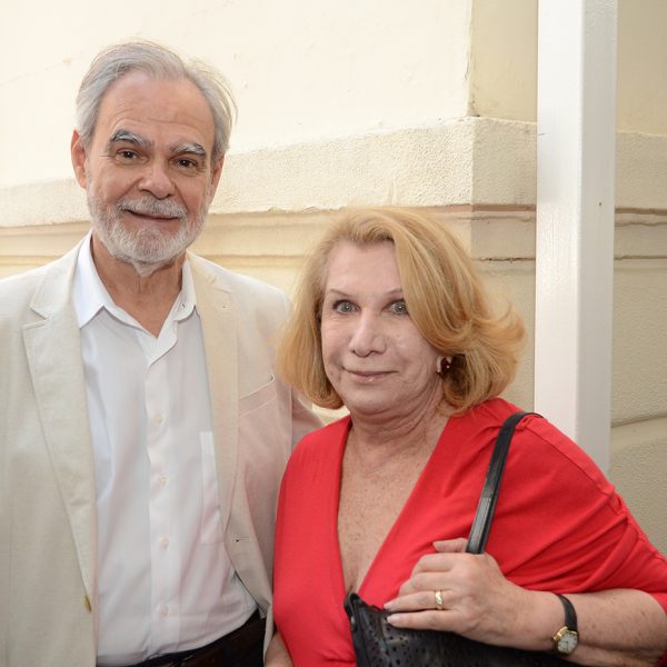 Max Perlingero e Marcia Barrozo do Amaral