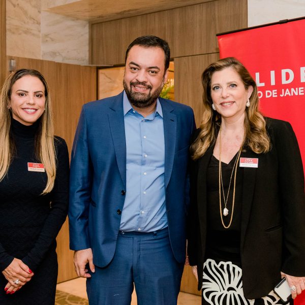 Michelle Novaes, Claudio Castro e Andréia Repsold