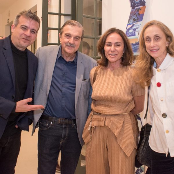 Miguel Jost, Hugo Barreto, Claudia Jaguaribe e Betty Gofman