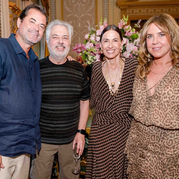 Miguel Pinto Guimarães, Roberto de Carvalho, Flora Gil e Lilibeth Monteiro de Carvalho