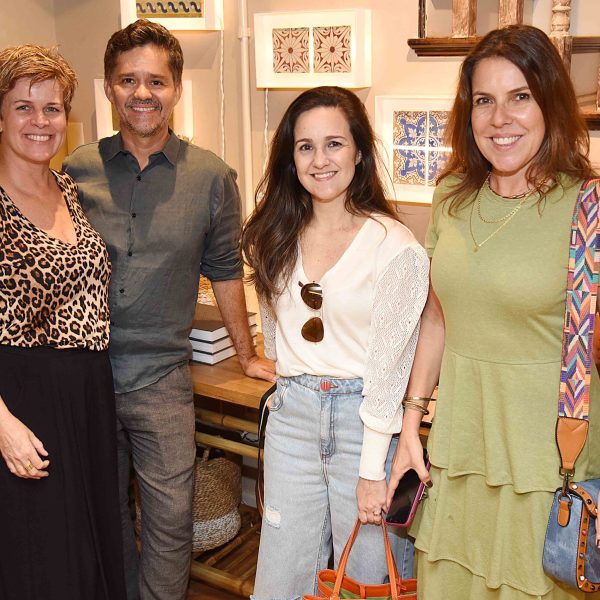 Mônica Camargo, Ricardo Melo, Lia Lamego e Andrea Neves Duarte