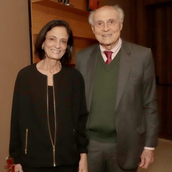 Monica Dallari e Eduardo Suplicy