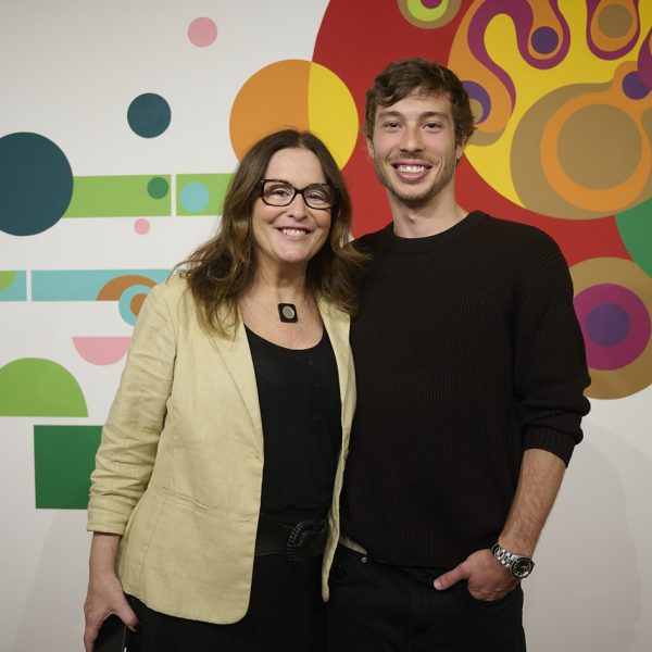 Mãe e filho: Mônica Vilella e Bernardo