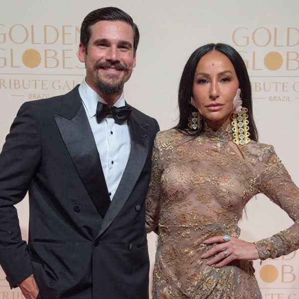 Nicolas Prattes e Sabrina Sato