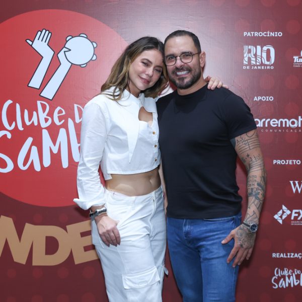 Paolla Oliveira e Diogo Nogueira