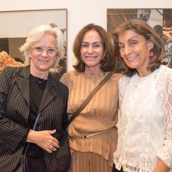 Patricia Quentel, Claudia Jaguaribe e Lolo Amaral Peixoto
