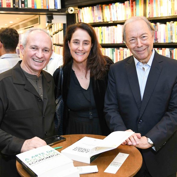 Paulo Hartung, Eliane Lustosa e Pedro Malan