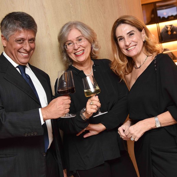 Paulo Max, Claudia Levinson e Valéria Merlo