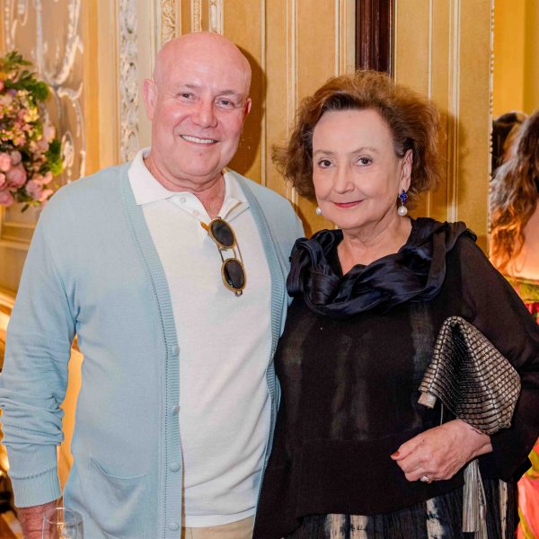 Paulo Müller e Margareth Dalcolmo