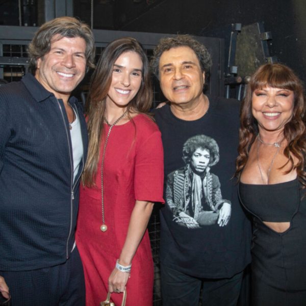 Paulo Ricardo, Isabella Pinheiro, Roberto Frejat e Alice Pellegatti