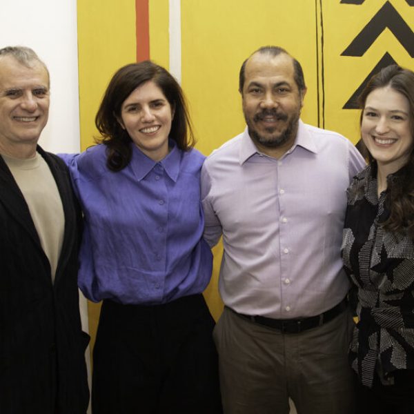 Sócios da galeria: Pedro Buarque, Luisa Duarte, Antonio Almeida e Ana Ferro