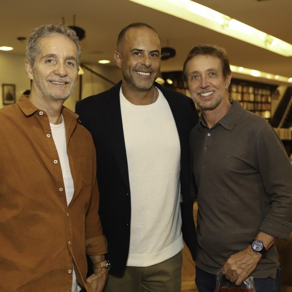 Pedro Guimarães, Ricardo Portilho e Nando Grabowsky