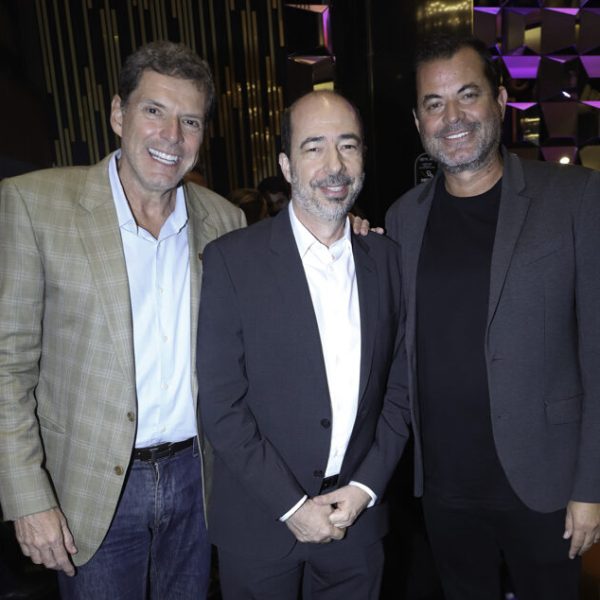 Alexandre Accioly, André Marini e Miguel Pinto Guimarães