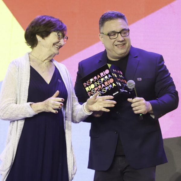 Dona Henriqueta e o chef Alexandre Henriques