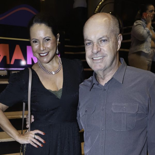 Renata Araújo e Marcelo Castello Branco
