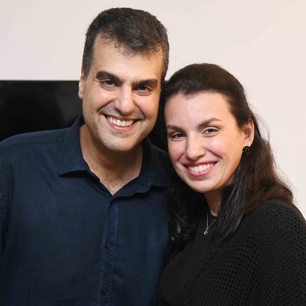 Rafael Mirza e Claudia Infante