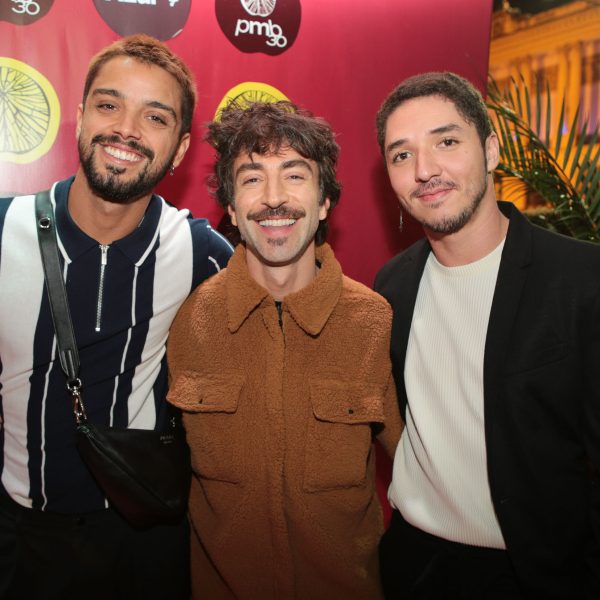 Rodrigo Simas, Rodrigo Pandolfo e João Vitor Silva