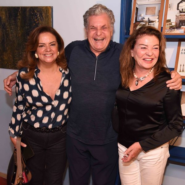 Roma Drumond, Jimmy Bastian Pinto e Silvia Martins