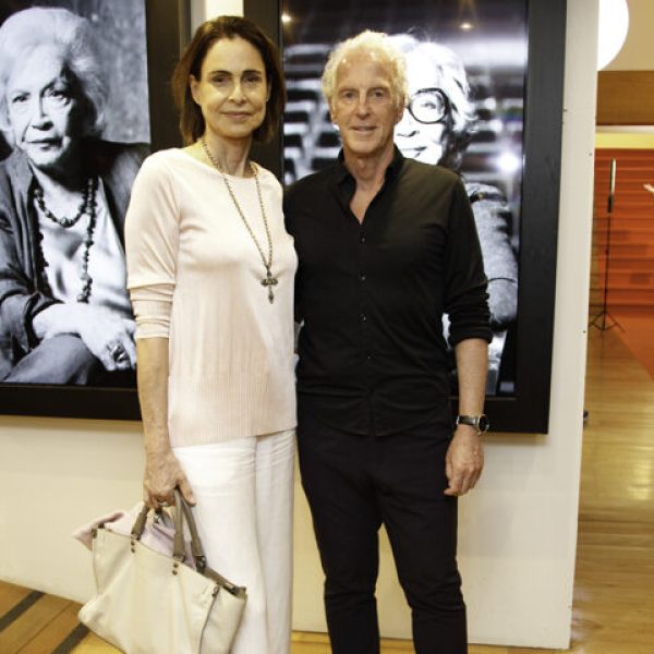 Silvia Pfeifer e Edson Pinto