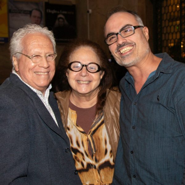 Sergio Fonta, Claudia Chaves e Christovam de Chevalier