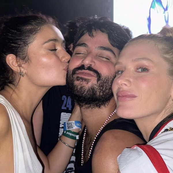 Sophie Charlotte, André Nicolau e Fiorella Mattheis