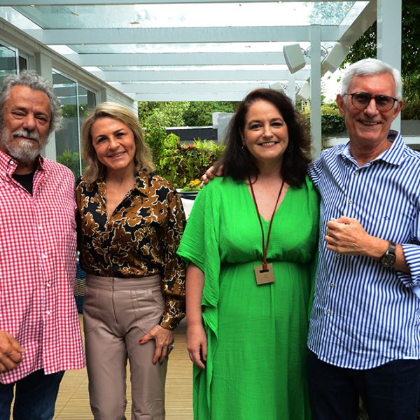 Técio Lins e Silva, Regina Butrus, Flavia Parente e Nelson Eizirik