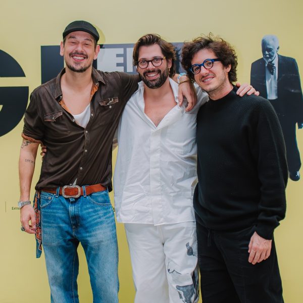 João Vicente de Castro, Thomaz Azulay e Matheus Senra