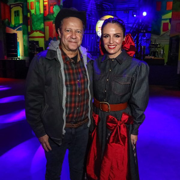 Vik Muniz e Malu Barreto