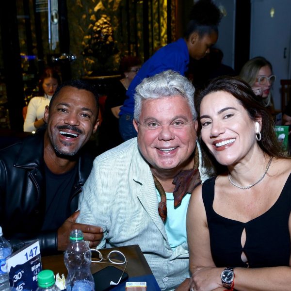 Vitor Moraes, Milton Cunha e Lilian Martins