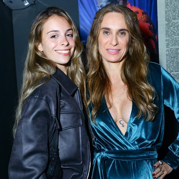 Catarina com a mãe, Dora Vergueiro