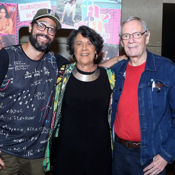 Os Caruso: Fernando, Eliana e Chico