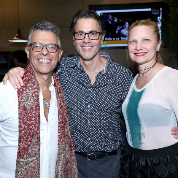 Gasparani com Claudio Lins e Alexandra di Calafiori