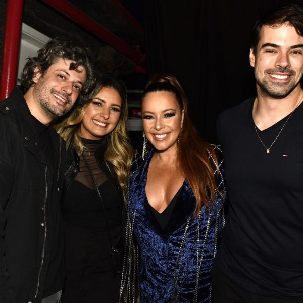 Vinicius Mol, Andréa Mecenas, Renata Domingues e Leandro Gléria