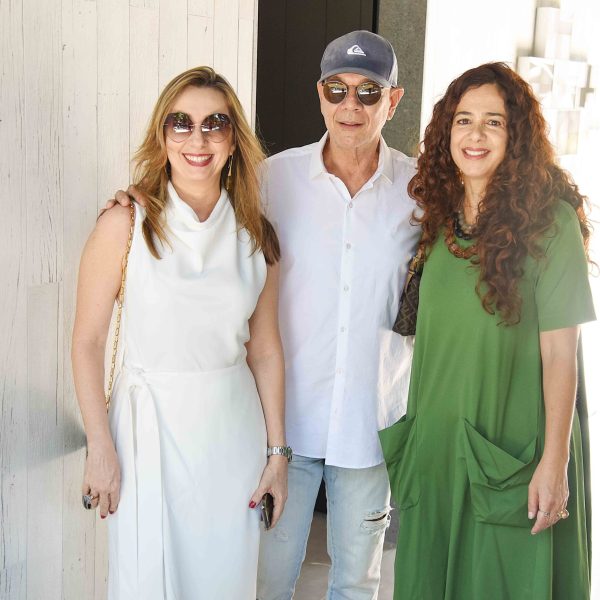 Vivian Reimers, Caco Borges e Denise Delalamo