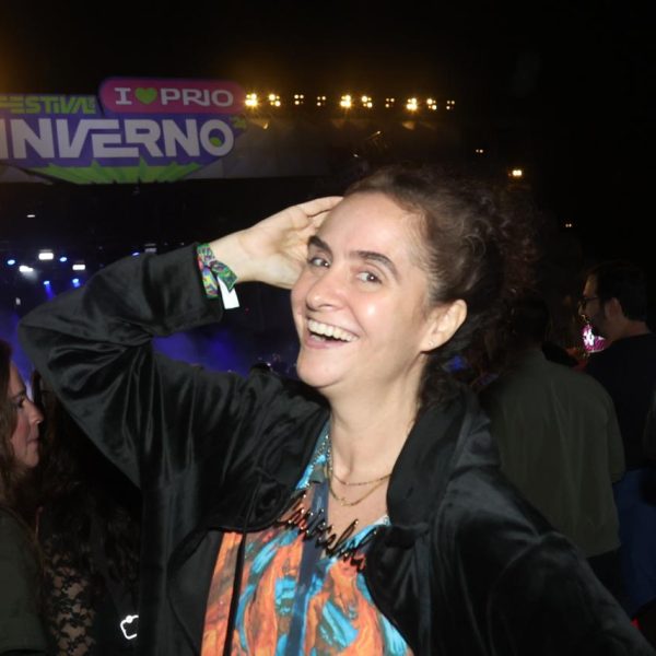 A estilista Alessa se jogou na noite de sábado do I Love Prio Festival de Inverno