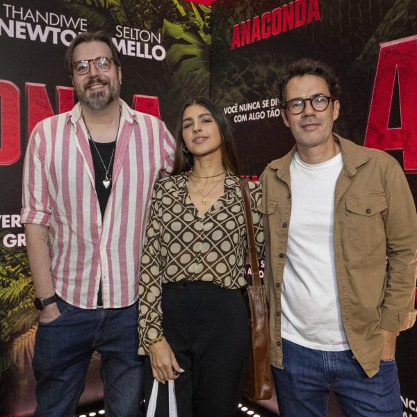 Daniel Simões, Priscila Vergniaud e Rafa Sieg