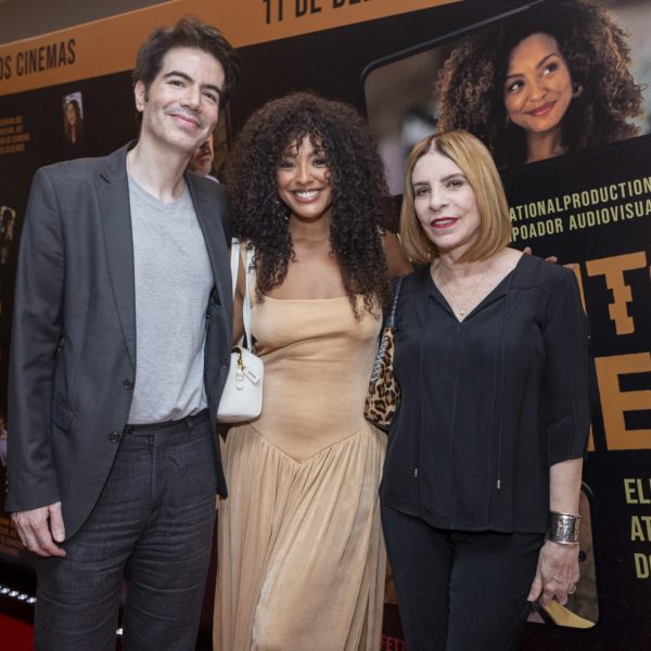 Luiz Fernando Coutinho, Sheron Menezzes e Liège Monteiro